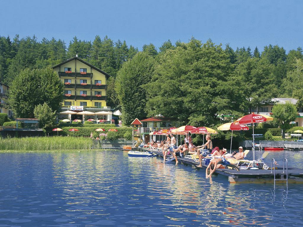 Strandpension Seejuwel Sankt Kanzian am Klopeiner See Exterior foto