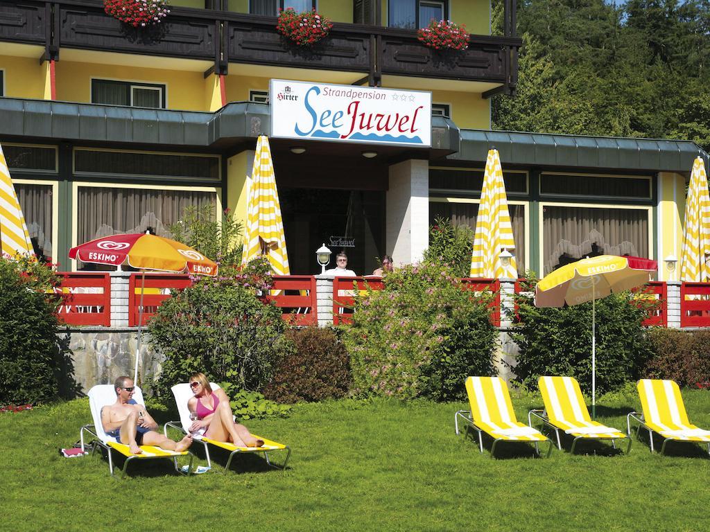 Strandpension Seejuwel Sankt Kanzian am Klopeiner See Exterior foto